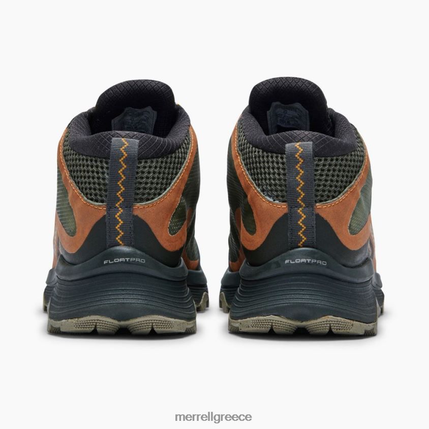 4FVVXX354 ταχύτητα moab mid gore-tex ευρύ πλάτος (j135411w) λειχήνα Merrell