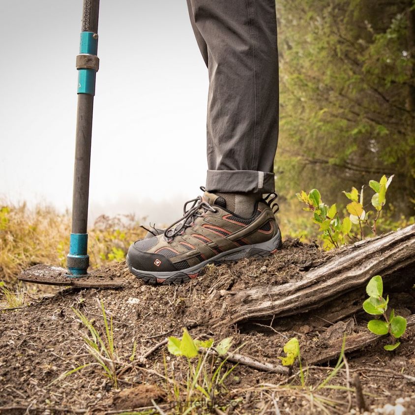 4FVVXX370 παπούτσι εργασίας moab vertex vent comp toe (j11121) κασσίτερος Merrell