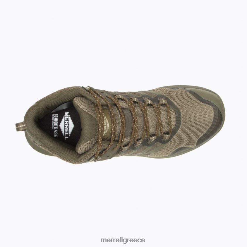 4FVVXX383 nova 3 mid tactical αδιάβροχη μπότα (j005053) ελιά Merrell