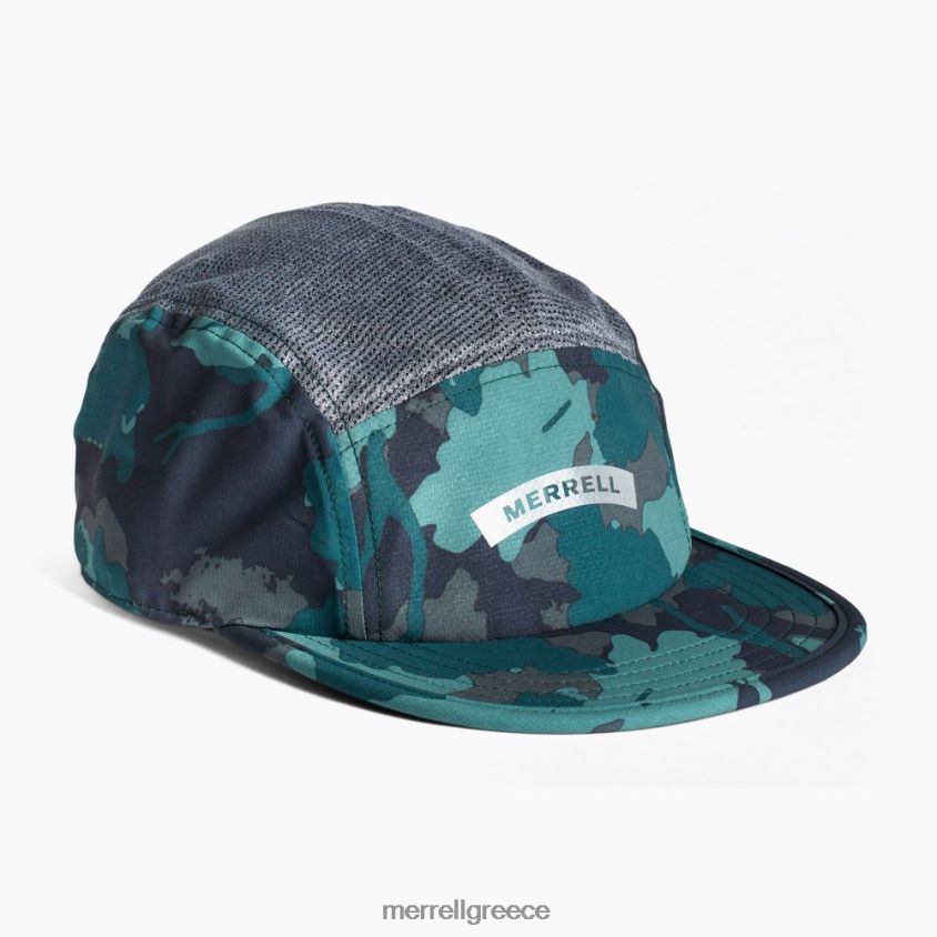 4FVVXX393 καπέλο τρεξίματος μονοπατιού (jaf26640-330) εκτύπωση φύλλων βρύα θάλασσας Merrell