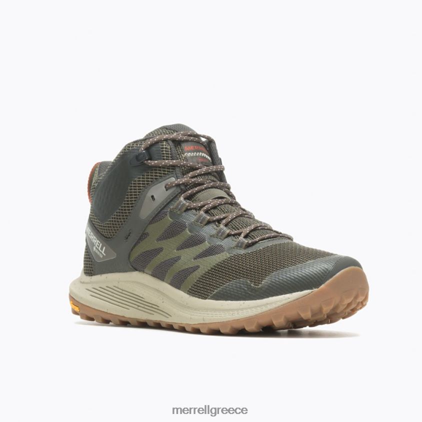 4FVVXX40 nova 3 mid gore-tex (j067617) ελιά Merrell