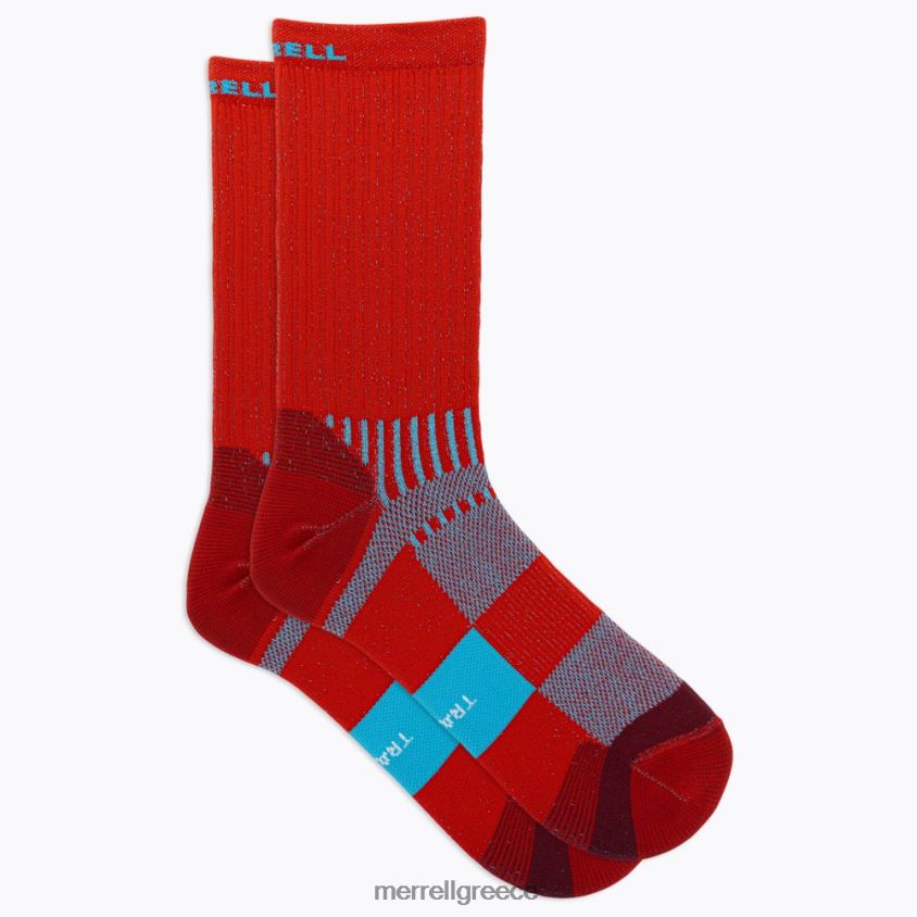 4FVVXX470 trail runner light crew κάλτσα (jss27021-600) το κόκκινο Merrell