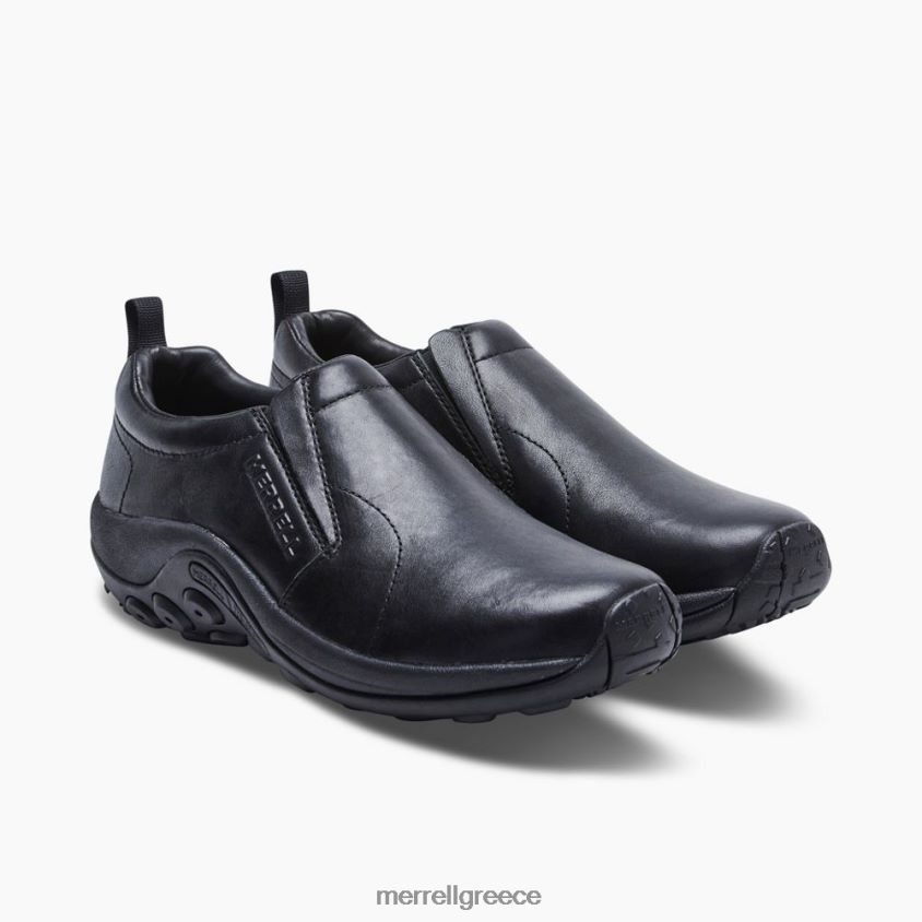 4FVVXX476 jungle moc δέρμα 2 πλάτους πλάτους (j17199w) μεσάνυχτα Merrell