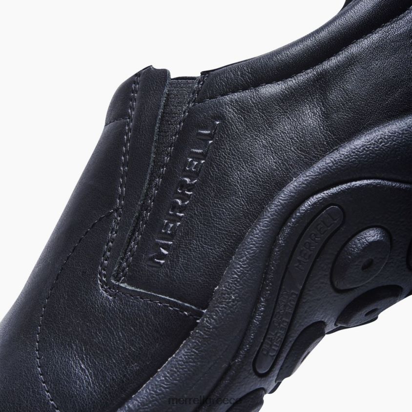 4FVVXX476 jungle moc δέρμα 2 πλάτους πλάτους (j17199w) μεσάνυχτα Merrell