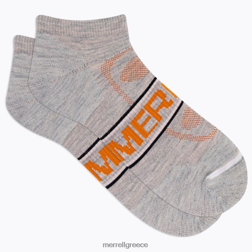 4FVVXX522 πεζοπορική κάλτσα χαμηλής κοπής ζωνών (jss27009-020) γκρι ρείκι Merrell