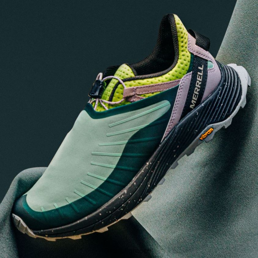 4FVVXX538 embark lace shield sneaker (j004904) νεφρίτης Merrell