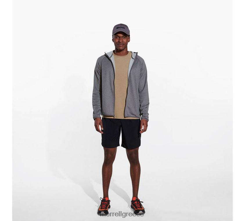 4FVVXX550 geotex full zip hoodie (jms26325-059) ροκ ρείκι Merrell