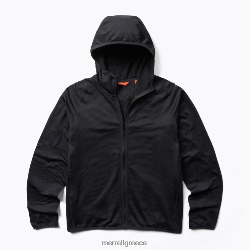 4FVVXX552 geotex full zip hoodie (jms26325-010) μαύρος Merrell