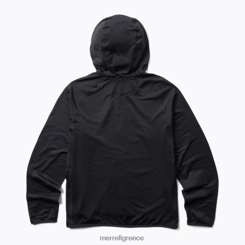 4FVVXX552 geotex full zip hoodie (jms26325-010) μαύρος Merrell
