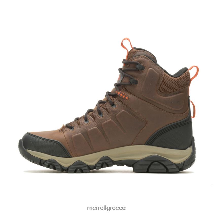 4FVVXX556 phaserbound 2 mid waterproof sr (j005057) γη/πορτοκαλί Merrell