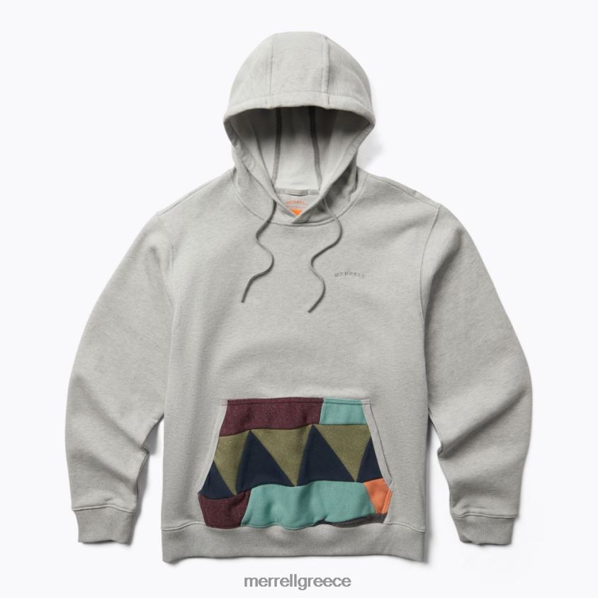 4FVVXX557 σκραπ πουλόβερ με κουκούλα (jms26641-050) γκρι ρείκι Merrell