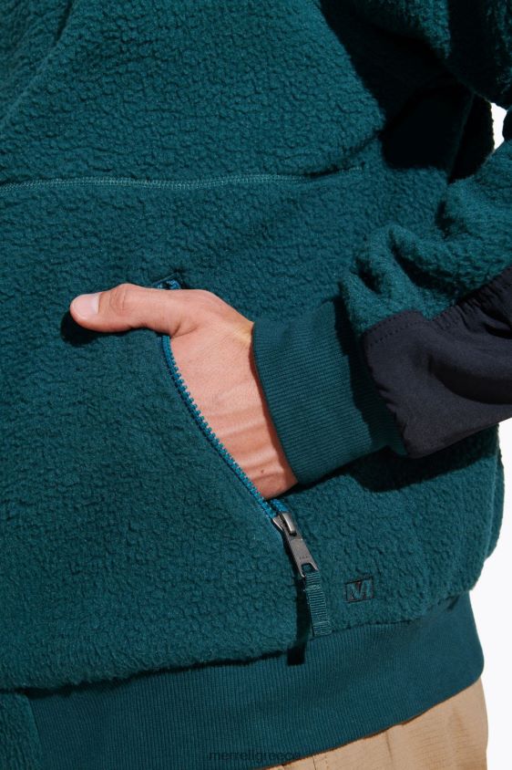 4FVVXX568 sherpa πλήρες φερμουάρ (jmf26572-325) βρύα θάλασσας Merrell