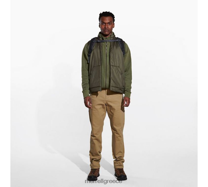 4FVVXX590 Γιλέκο με μόνωση geotex (jms26416-326) σκονισμένη ελιά Merrell