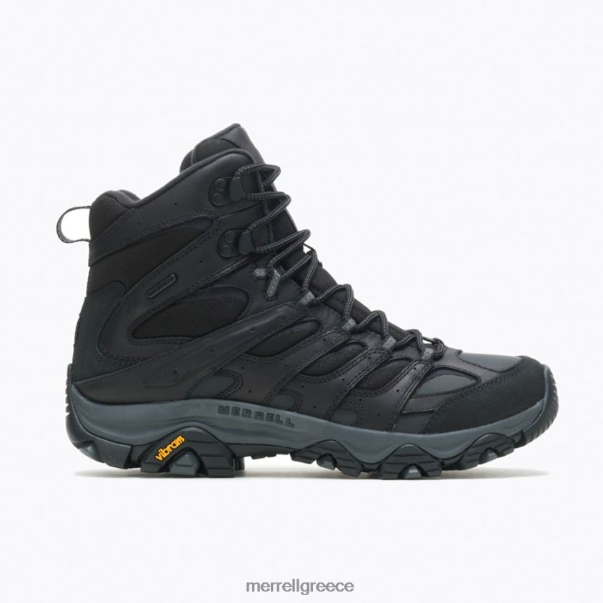 4FVVXX634 αδιάβροχο moab 3 thermo tall (j036565) μαύρος Merrell