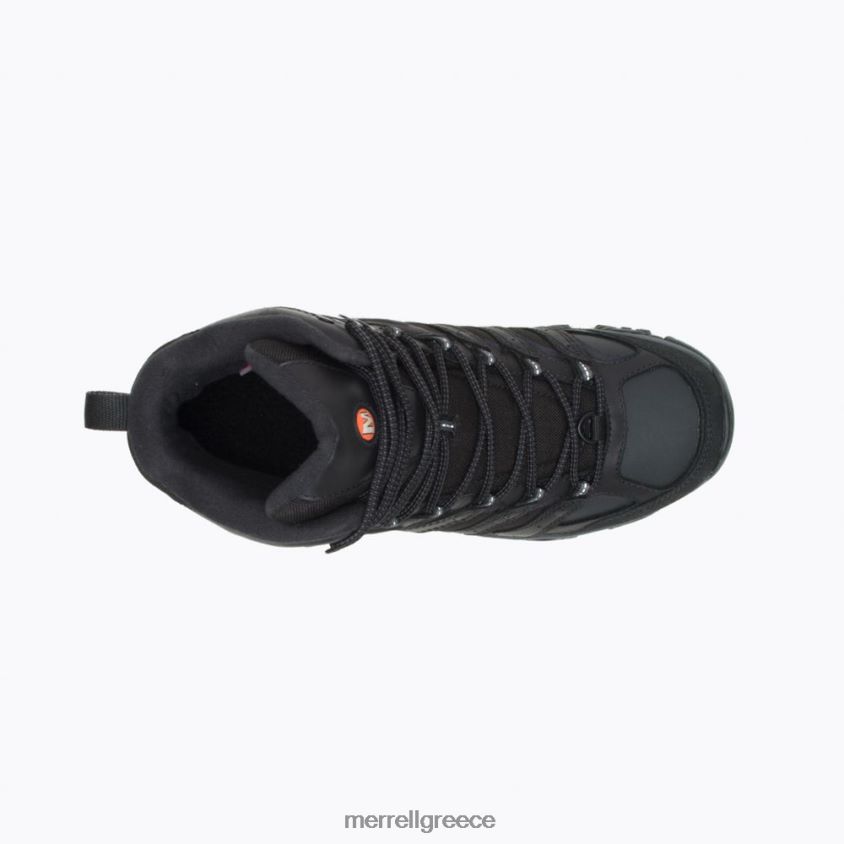 4FVVXX634 αδιάβροχο moab 3 thermo tall (j036565) μαύρος Merrell