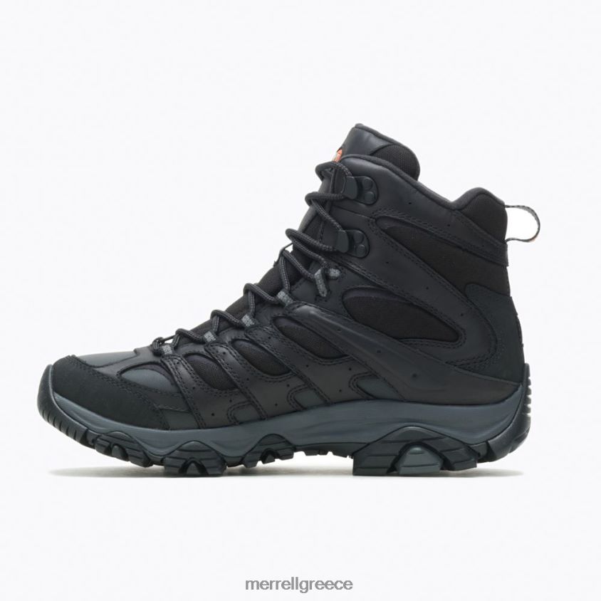 4FVVXX634 αδιάβροχο moab 3 thermo tall (j036565) μαύρος Merrell