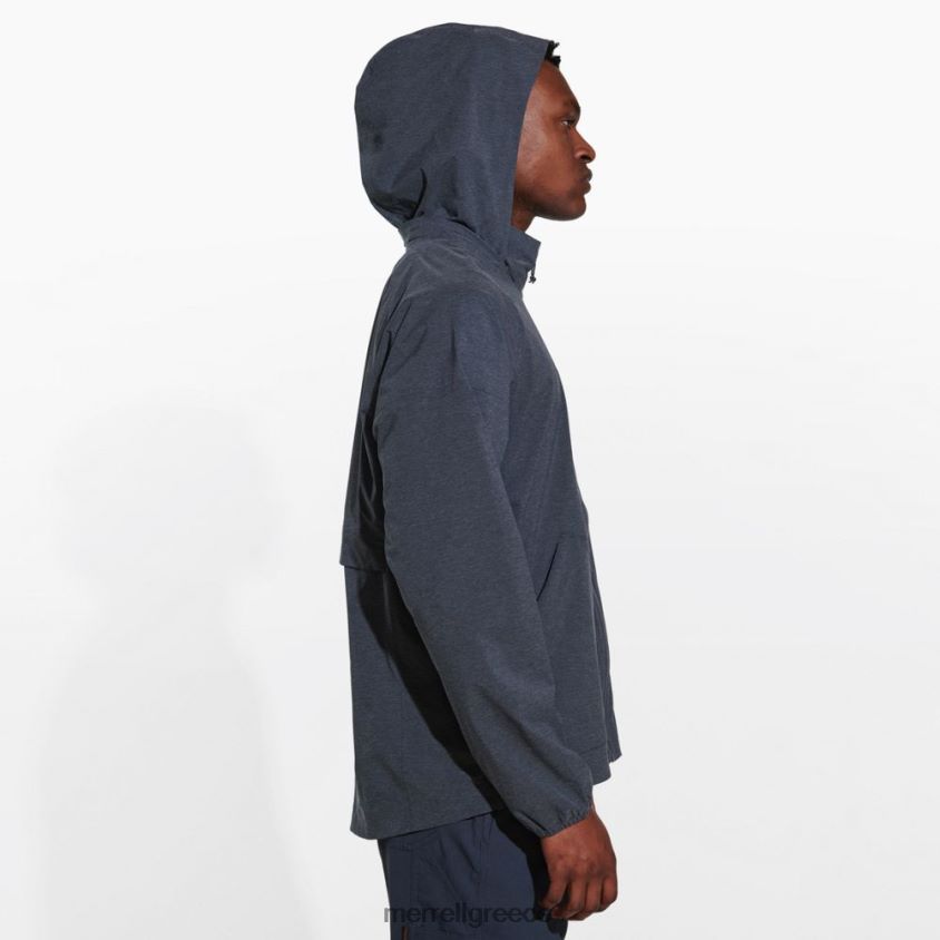 4FVVXX702 αλπικό κοχύλι βροχής με δυνατότητα συσκευασίας (jms26321-003) μαύρο ρείκι Merrell