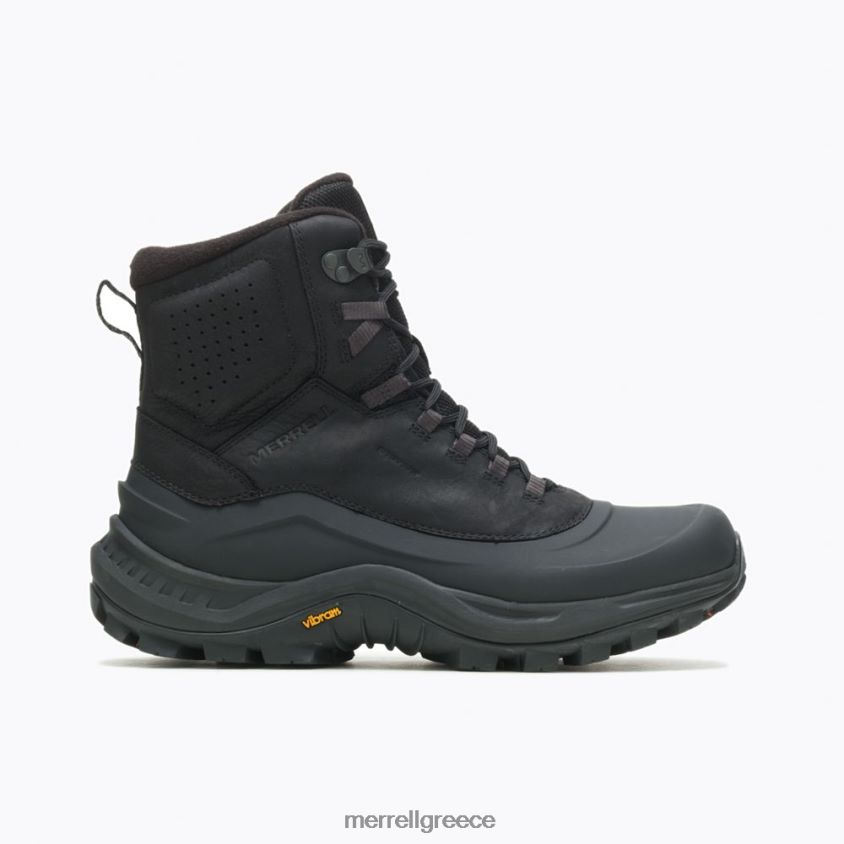 4FVVXX706 thermo overlook 2 mid αδιάβροχο (j035287) μαύρος Merrell