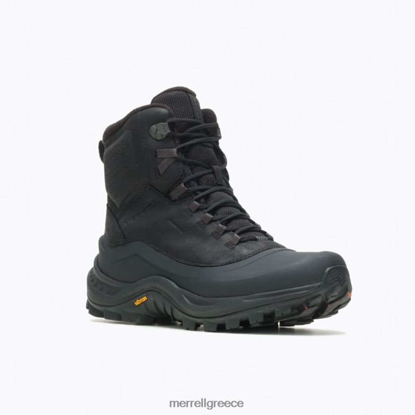 4FVVXX706 thermo overlook 2 mid αδιάβροχο (j035287) μαύρος Merrell