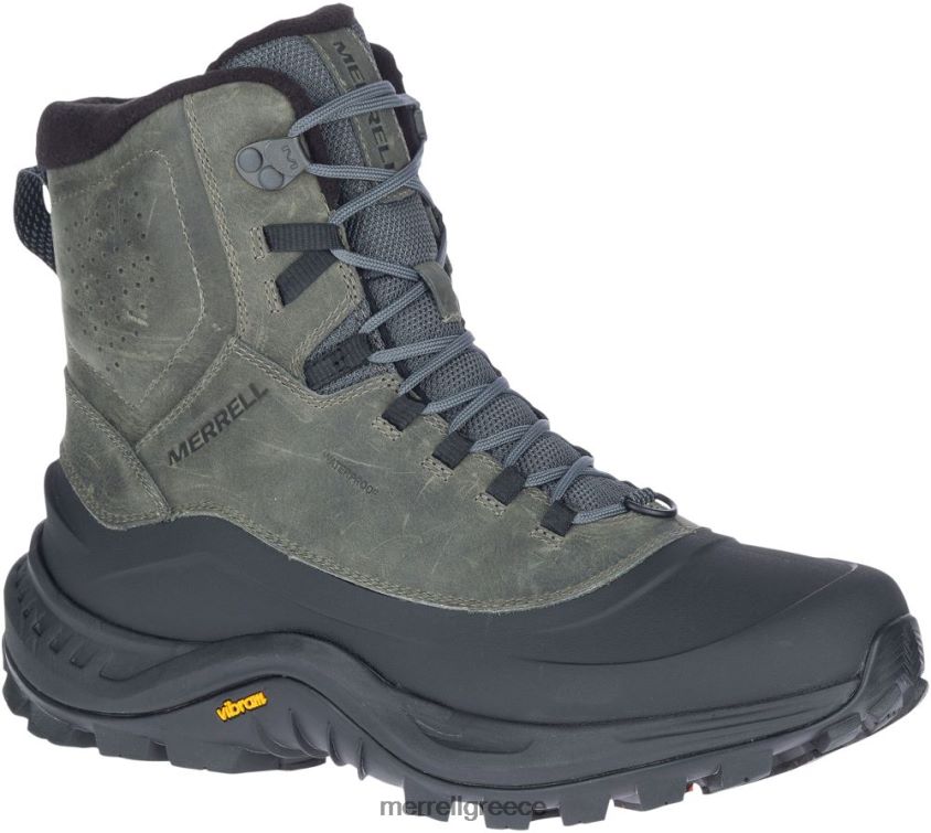 4FVVXX707 thermo overlook 2 mid αδιάβροχο (j035289) γκρί Merrell