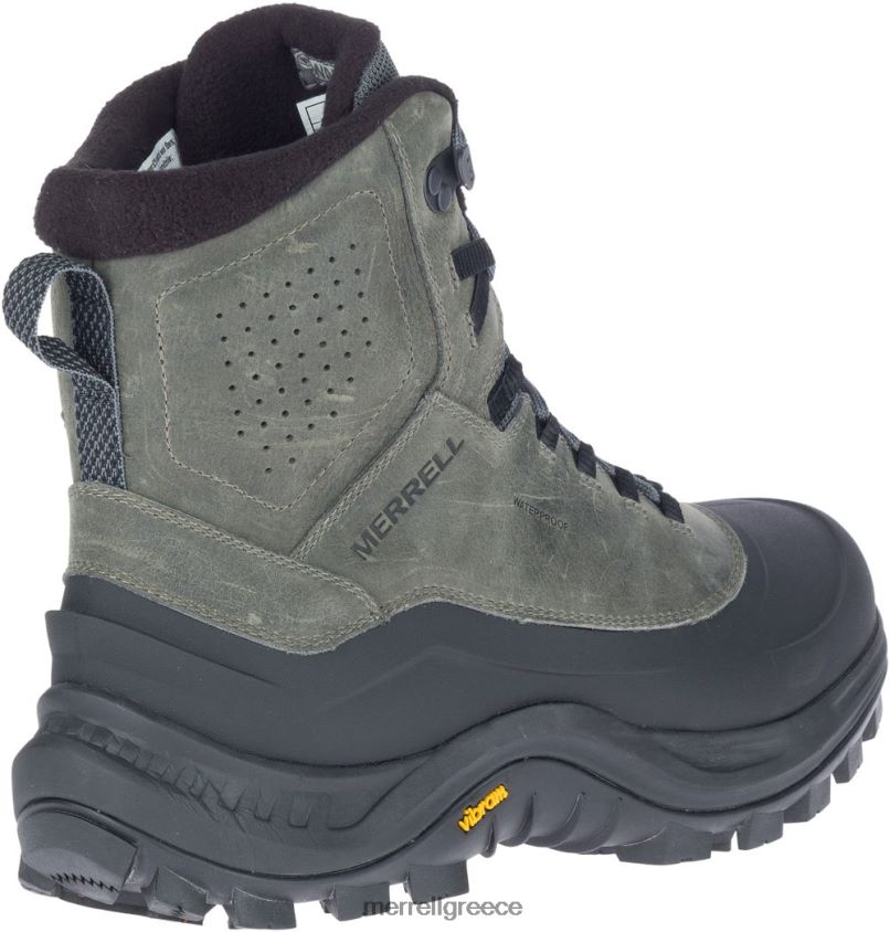 4FVVXX707 thermo overlook 2 mid αδιάβροχο (j035289) γκρί Merrell