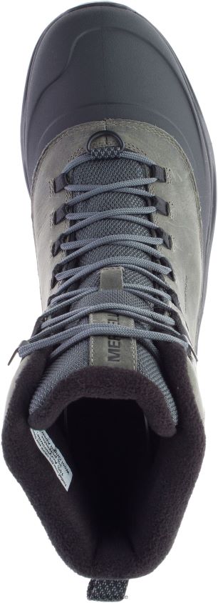 4FVVXX707 thermo overlook 2 mid αδιάβροχο (j035289) γκρί Merrell