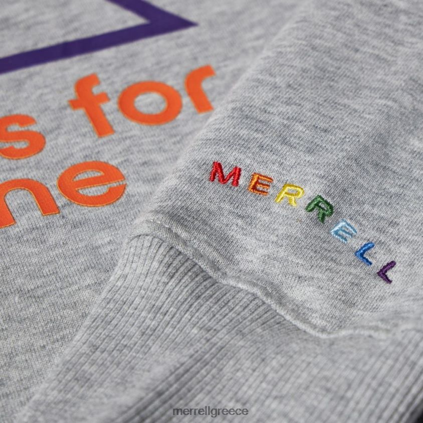 4FVVXX748 Το outdoors είναι για όλους το φούτερ με λαιμόκοψη (jms26875-050) ερείκη γκρι Merrell