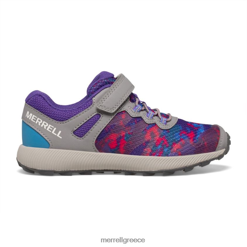 4FVVXX784 sneaker nova 2 (mk166239) γκρι/πολλαπλός Merrell
