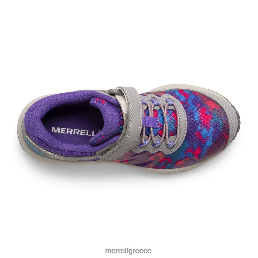 4FVVXX784 sneaker nova 2 (mk166239) γκρι/πολλαπλός Merrell