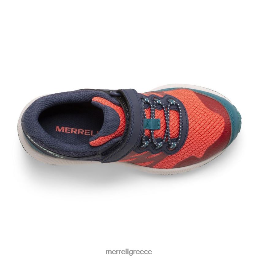 4FVVXX786 sneaker nova 2 (mk166240) ναυτικό/κοράλι Merrell