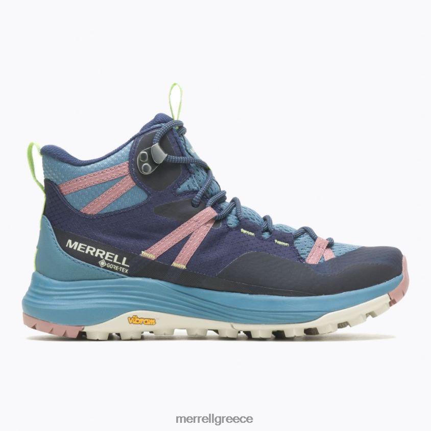 4FVVXX832 σειρήνα 4 mid gore-tex (j037288) θάλασσα Merrell