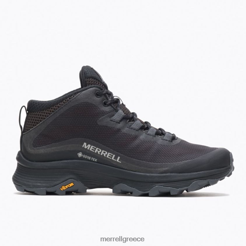 4FVVXX877 ταχύτητα moab mid gore-tex (j067174) μαύρο/άσφαλτο Merrell