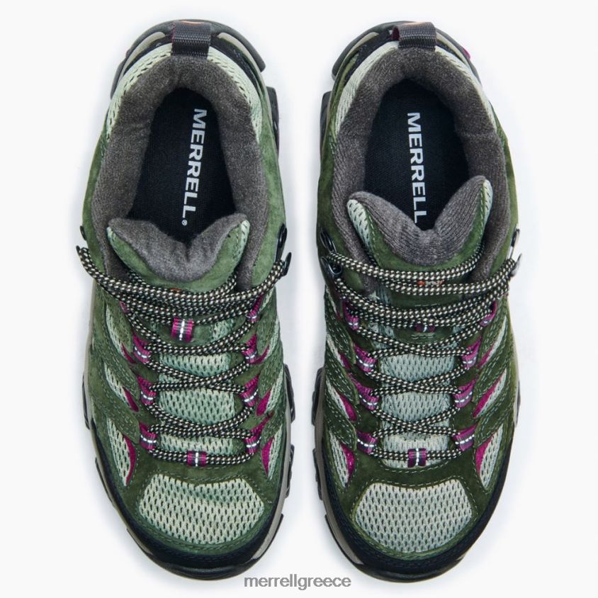 4FVVXX899 moab 3 mid gore-tex (j035818) λειχήνα/μουριά Merrell