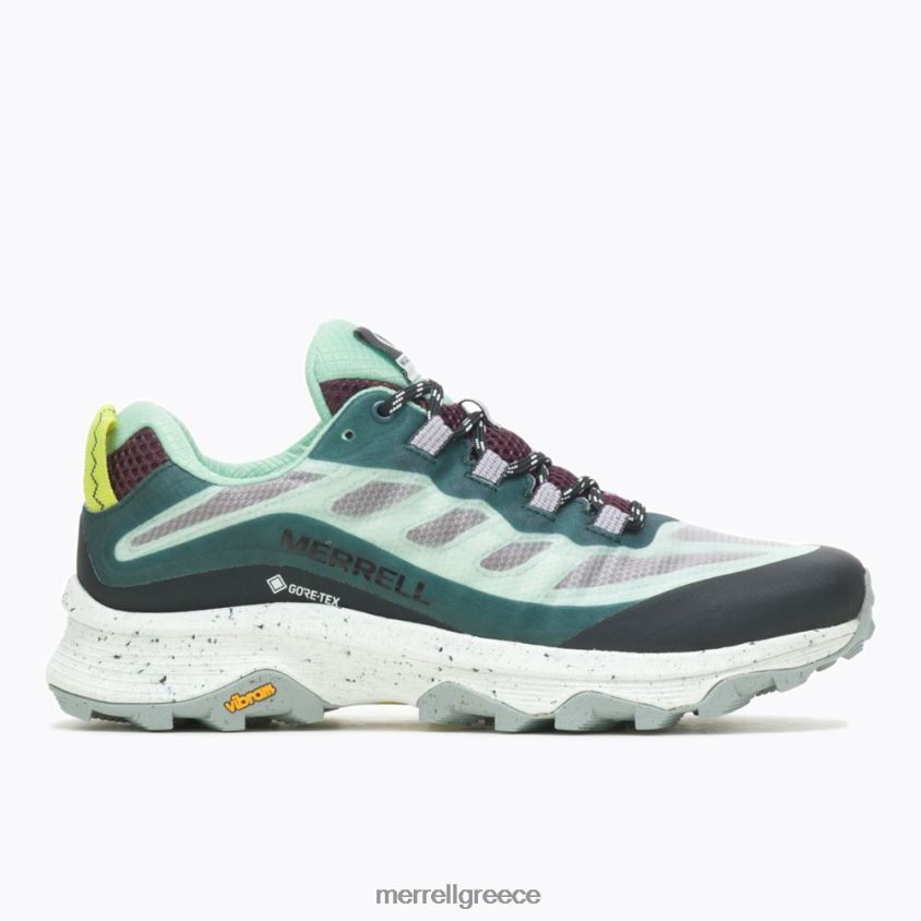 4FVVXX987 moab speed gore-tex (j067518) νεφρίτης/πολύ Merrell