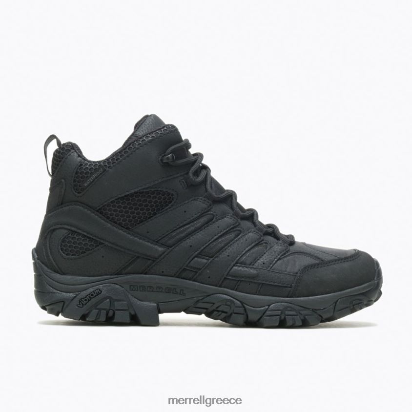 4FVVXX136 moab 2 mid tactical αδιάβροχη μπότα (j15853) μαύρος Merrell