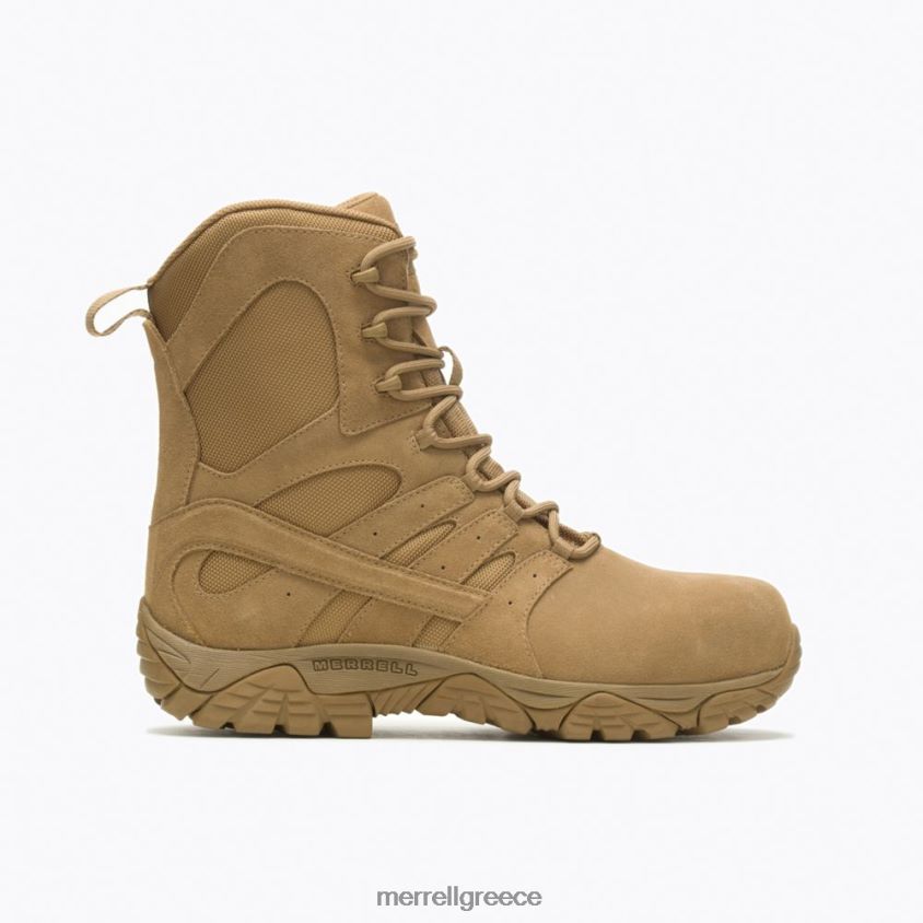 4FVVXX448 moab 2 8'' αμυντικό φερμουάρ comp toe boot (j099371) σκούρο κογιότ Merrell