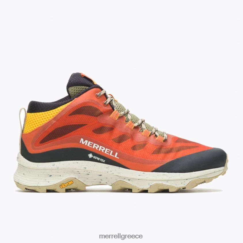 4FVVXX188 ταχύτητα moab mid gore-tex (j067229) πηλός Merrell