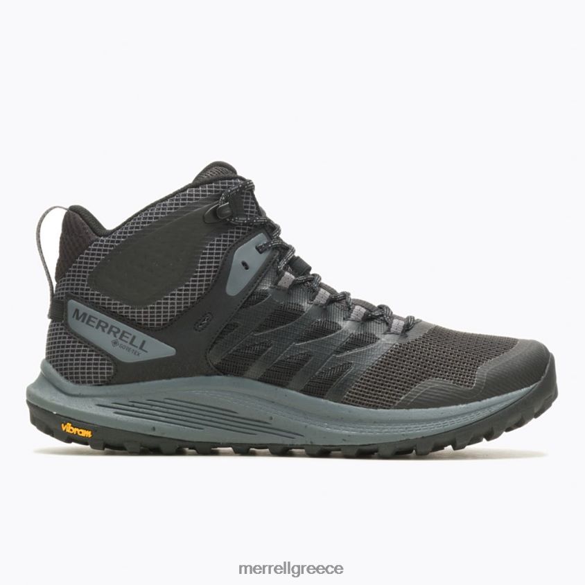 4FVVXX41 nova 3 mid gore-tex (j067613) μαύρος Merrell