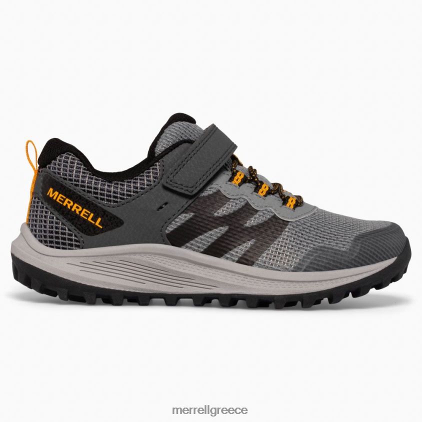 4FVVXX1356 sneaker nova 3 (mk266785) γκρι/πορτοκαλί Merrell