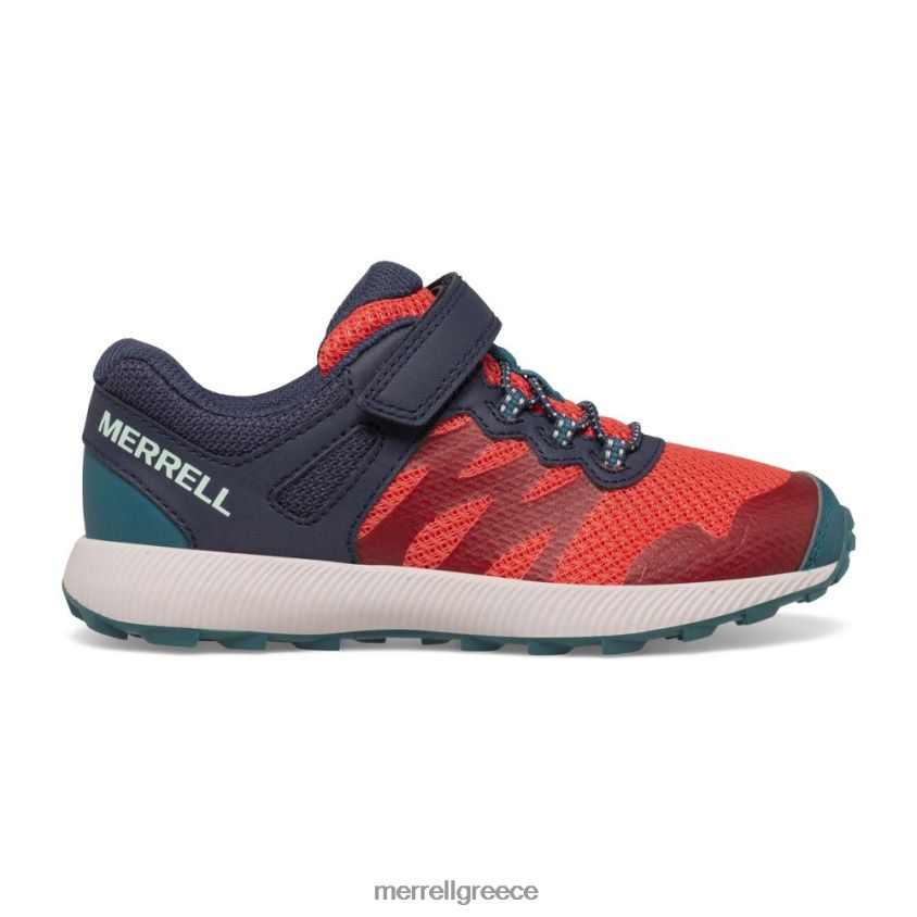 4FVVXX786 sneaker nova 2 (mk166240) ναυτικό/κοράλι Merrell